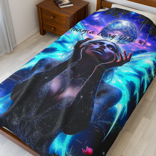 Magical Moments Velveteen Plush Blanket - Cozy Home Décor